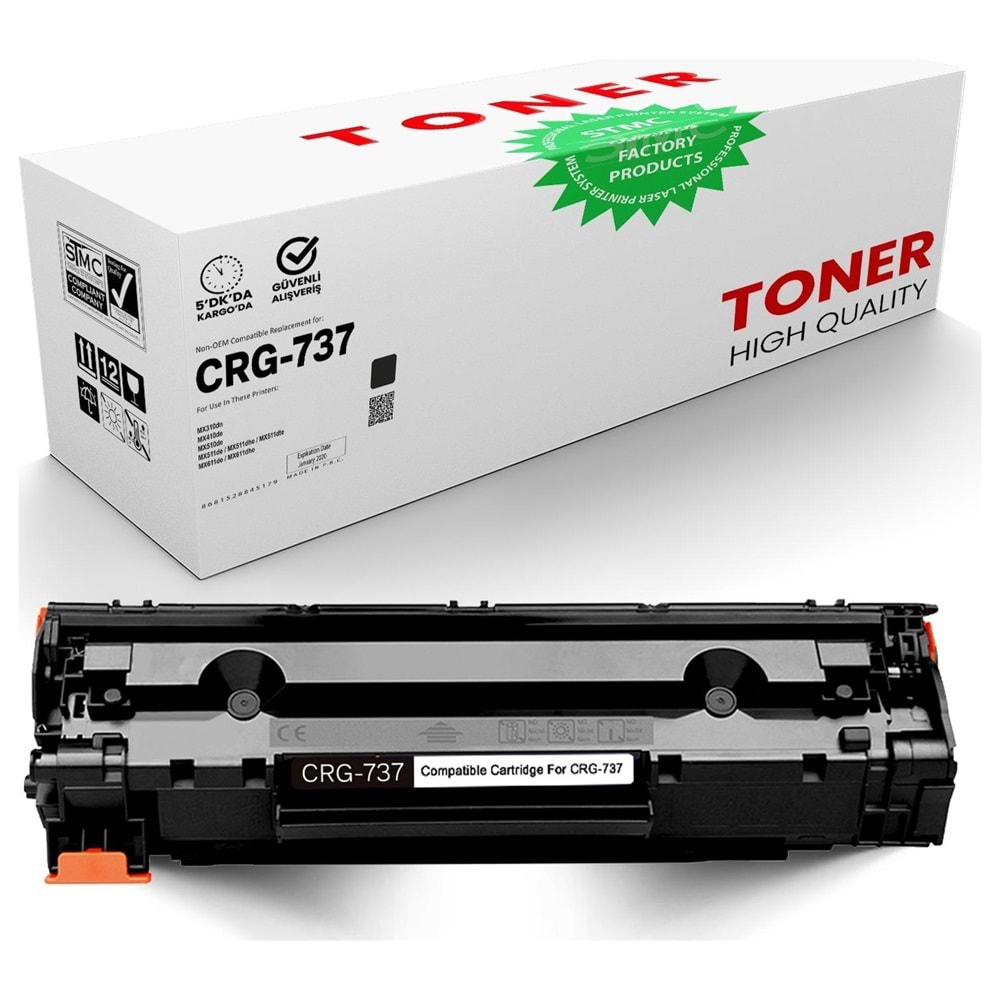 TONER CARTRIDGE HP CF283X CRG-737 UYUMLU MUADIL