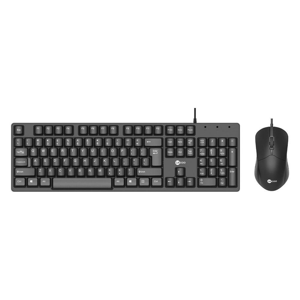 KLAVYE MOUSE SET LECOO CM101 KABLOLU