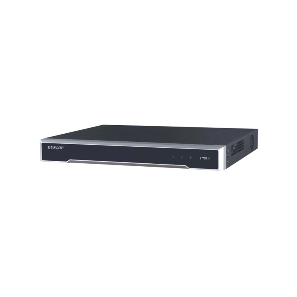 KAYIT CIHAZI NVR DUNLOP DP-2616NI-E2 16POE 2 SATA