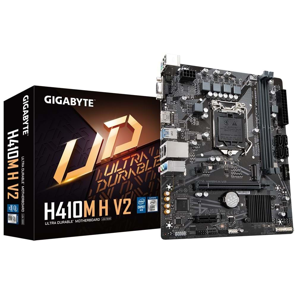 GIGABYTE ANAKART H410M H 1200P DDR4 SES GLAN