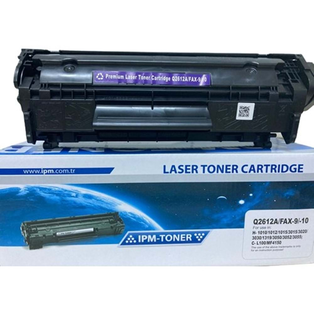 TONER CARTRIDGE 12A MUADIL MAVI KUTU