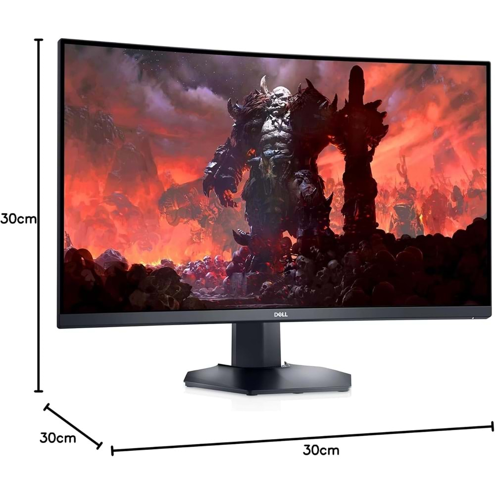 MONİTÖR DELL S3222DGM LED CURVED 31.5 2560X1440 2M HDMI DP