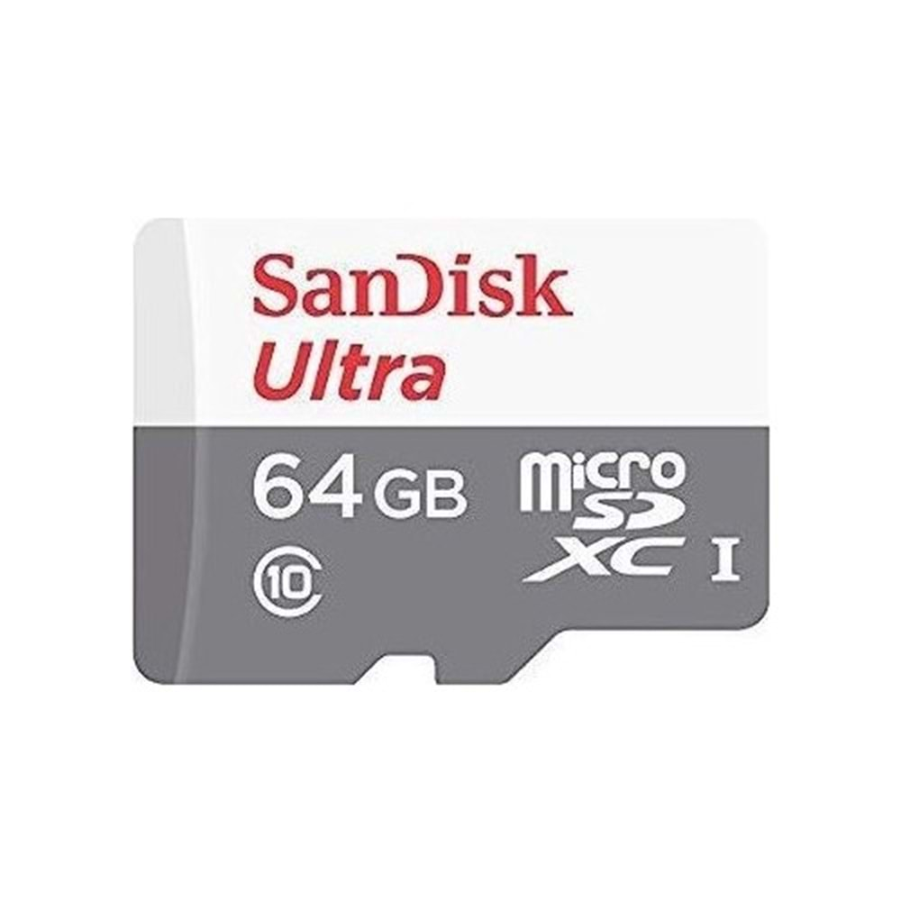 HAFIZA KARTI SANDISK SDSQUNR-064-GN3MN tra 64GB 100MB/S Microsdxc Uhs