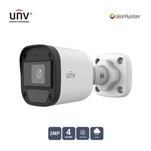 KAMERA UNV UAC-B112-AF28-W 2MP 2.8mmCOLORHUNTER BULLET ANALOG SESLİ