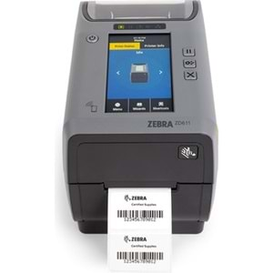 BARKOD YAZICI ZEBRA ZD6A122-T0EE00EZ Thermal Transfer Printer