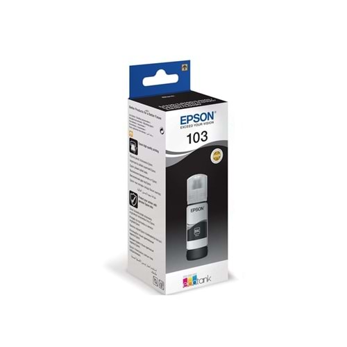 MÜREKKEP EPSON 103 Siyah 65ML ORJINAL