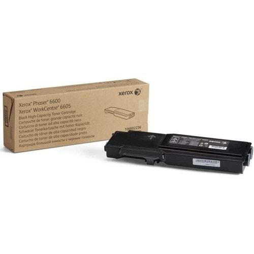 TONER XEROX 106R02236 SIYAH ORJINAL 6000 SAYFA