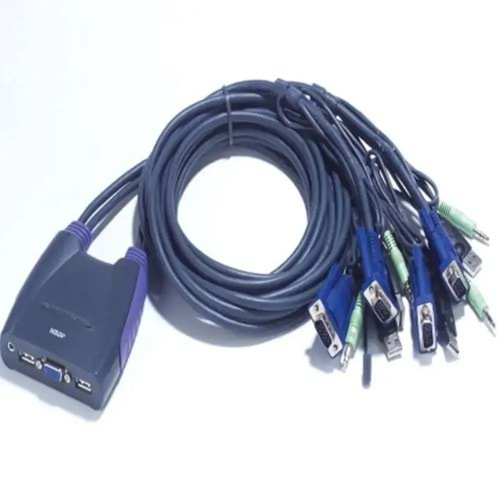 KVM SWITCH ATEN 4 PORTLU USB KVM SWITCH