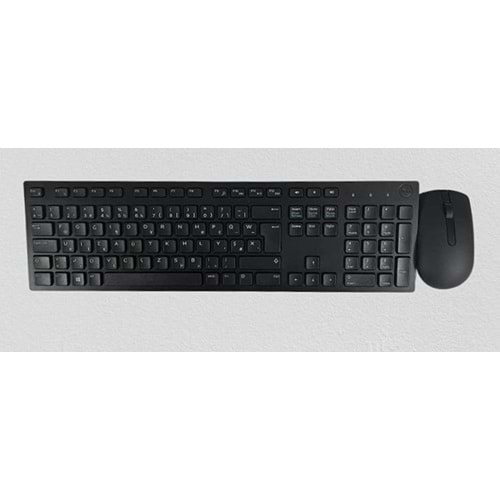 KLAVYE MOUSE DELL KM636 F TÜRKÇE SIYAHKABLOSUZ SET