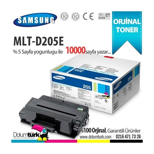 TONER ORJİNAL SAMSUNG MLT-D205E