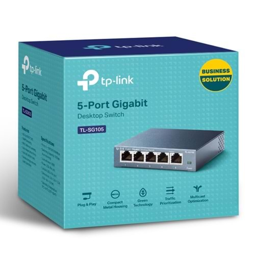 TENDA SWITCH SG105 5 PORT 10/100/1000 MBPS PLASTIK